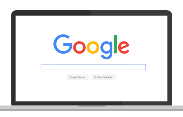 gif of Google search